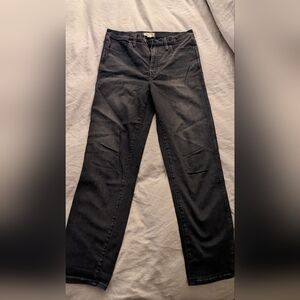 Madewell Jeans High Rise Slim Leg 30 tall stretchy